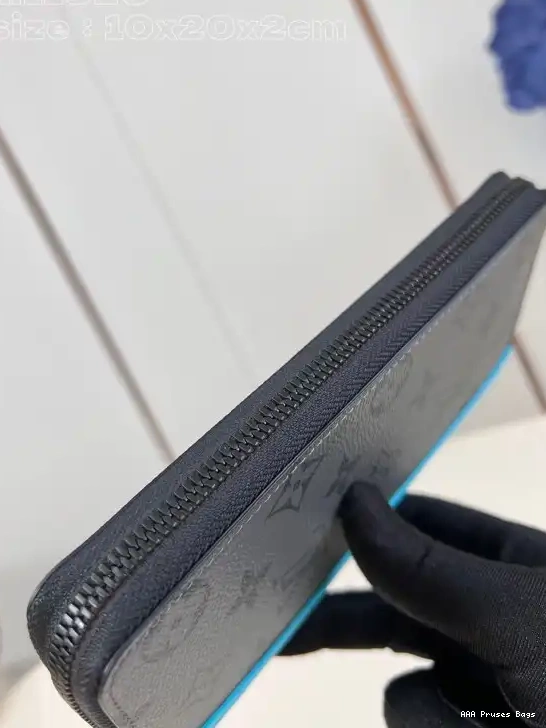 AAA Pruses Bags ZIPPY LOUIS WALLET-10*20*2 cm VUITTON 0630